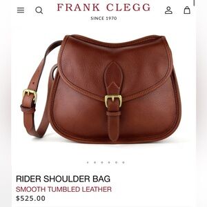 Frank Clegg Rider Shoulder Bag